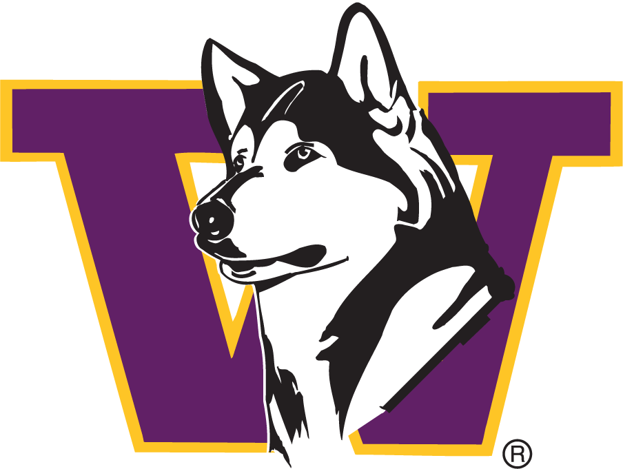 Washington Huskies 1995-2001 Primary Logo diy DTF decal sticker